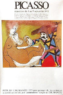 Fete De l'humanite Excitation Poster, Huge Limited Edition Print - Pablo Picasso