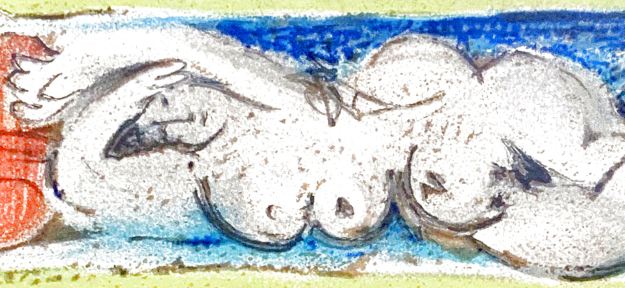 Petit Nu Couche Limited Edition Print by Pablo Picasso Petit Nu Couche Limited Edition Print by Pablo Picasso