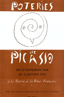 Poteries De Picasso 1948 Limited Edition Print - Pablo Picasso
