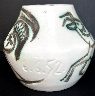 Vase with Goats Ceramic Sculpture 1952 9 in Sculpture by Pablo Picasso - 3