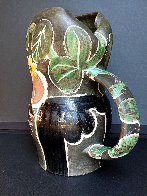 Bearded Man Ceramic Pitcher Sculpture 1953 15 in Sculpture by Pablo Picasso - 3