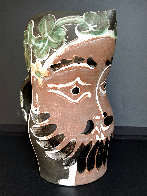 Bearded Man Ceramic Pitcher Sculpture 1953 15 in Sculpture by Pablo Picasso - 1