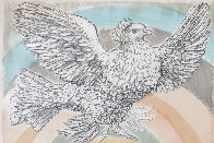 Colombe Volant (Flying Dove) 1952 Limited Edition Print by Pablo Picasso - 2