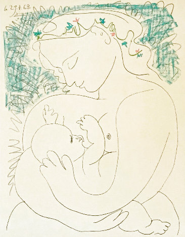 Maternity 1963 Limited Edition Print - Pablo Picasso