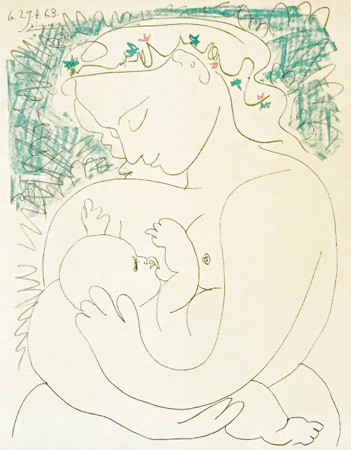 Maternity 1963 Limited Edition Print by Pablo Picasso