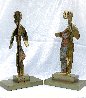 L'Homme et la Femme Bronze Sculptures Set of 2 1986 12 in Sculpture by Pablo Picasso - 2