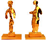 L'Homme et la Femme Bronze Sculptures Set of 2 1986 12 in Sculpture by Pablo Picasso - 0