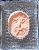 Visage Ceramic Medallion 1954 2 in  Sculpture by Pablo Picasso - 1