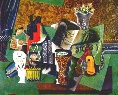 Bouteille de Negrita Rhum (Vive la France) 1950 Limited Edition Print - Pablo Picasso