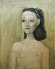 Portrait of Nusch Eluard 1950 HS Limited Edition Print by Pablo Picasso - 0