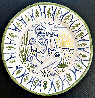 Joueur De Flute Ceramic Plate 1951 25 in Sculpture by Pablo Picasso - 0