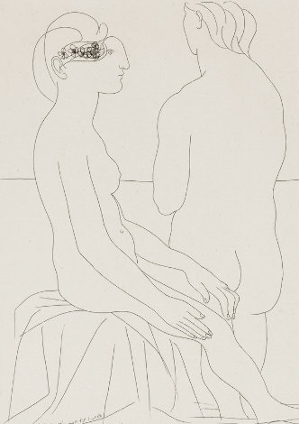 Women at the Bath 1934 HS - Early Limited Edition Print - Pablo Picasso