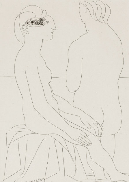 Women at the Bath 1934 HS - Early Limited Edition Print by Pablo Picasso