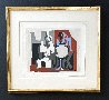 Pierrot et Arlequin a la Terrasse de Cafe 1920 HS Limited Edition Print by Pablo Picasso - 1