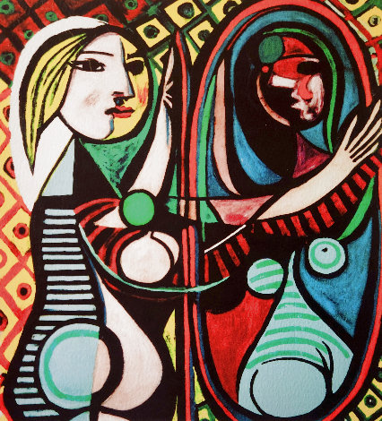 Girl Before a Mirror Limited Edition Print - Pablo Picasso