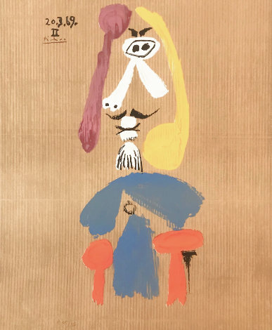 Musketeer Portraits Imaginaire 1969 Limited Edition Print - Pablo Picasso