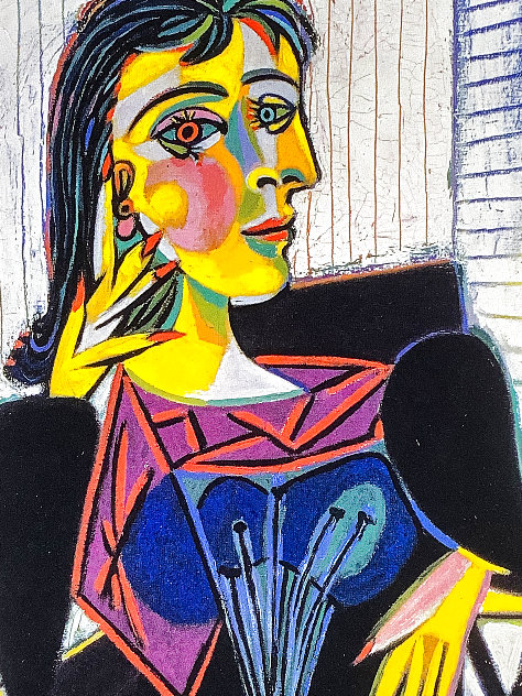Portrait of Dora Maar HS Limited Edition Print by Pablo Picasso