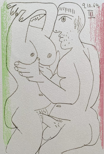 Le Gout Du Bonheur III 1970 HS Limited Edition Print by Pablo Picasso