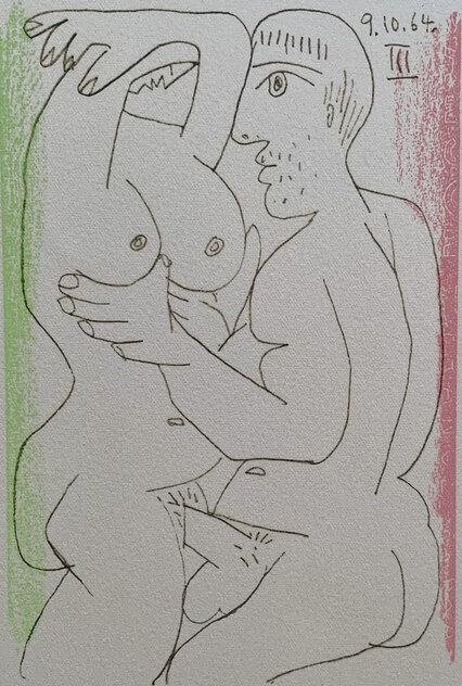 Le Gout Du Bonheur III 1970 HS Limited Edition Print by Pablo Picasso
