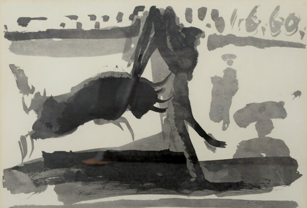 Las Banderillas 1960 HS Limited Edition Print - Pablo Picasso