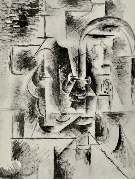 Man with a Pipe 1946 HS Limited Edition Print - Pablo Picasso