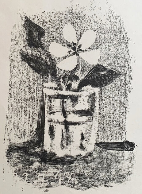 Fleurs Dans Un Verre HC 1947 HS Limited Edition Print by Pablo Picasso