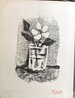 Fleurs Dans Un Verre HC 1947 HS Limited Edition Print by Pablo Picasso - 1