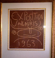 Exposition Vallauris - 1963 Limited Edition Print by Pablo Picasso - 1 Exposition Vallauris - 1963 Limited Edition Print by Pablo Picasso - 1