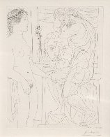 Modele nu et Sculptures Bloch 185 1933 HS Limited Edition Print by Pablo Picasso - 1 Modele nu et Sculptures Bloch 185 1933 HS Limited Edition Print by Pablo Picasso - 1