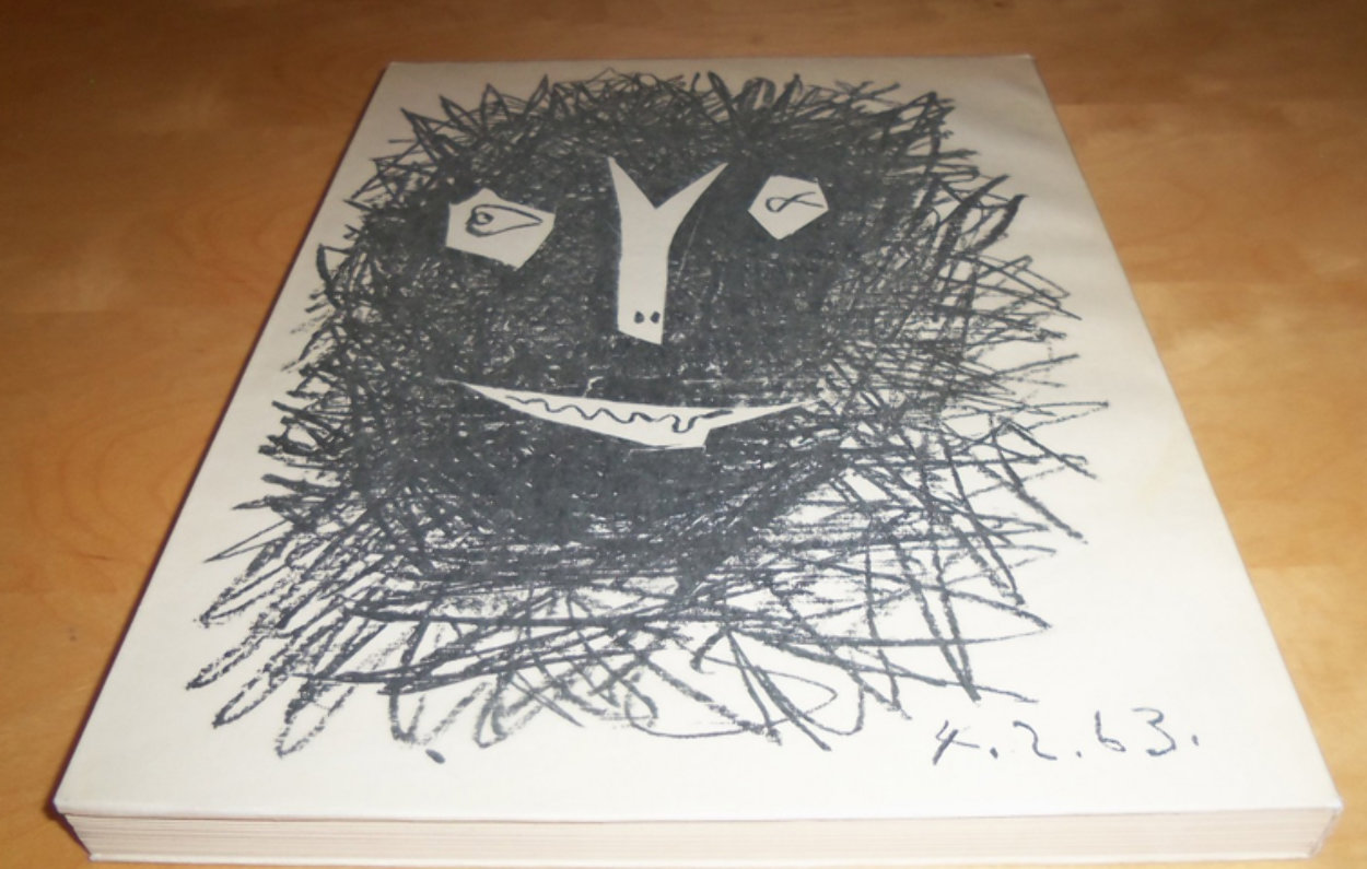 Picasso Lithographe IV Book With 2 Lithographs 1963 Limited Edition Print by Pablo Picasso Picasso Lithographe IV Book With 2 Lithographs 1963 Limited Edition Print by Pablo Picasso