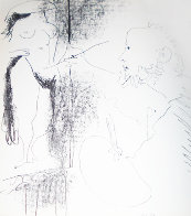 Picasso Lithographe IV Book With 2 Lithographs 1963 Limited Edition Print by Pablo Picasso - 1 Picasso Lithographe IV Book With 2 Lithographs 1963 Limited Edition Print by Pablo Picasso - 1