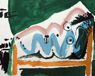 Ne Allongee Et Tete D'homme De Profil Limited Edition Print by Picasso Estate Signed Editions - 0 Ne Allongee Et Tete D'homme De Profil Limited Edition Print by Picasso Estate Signed Editions - 0