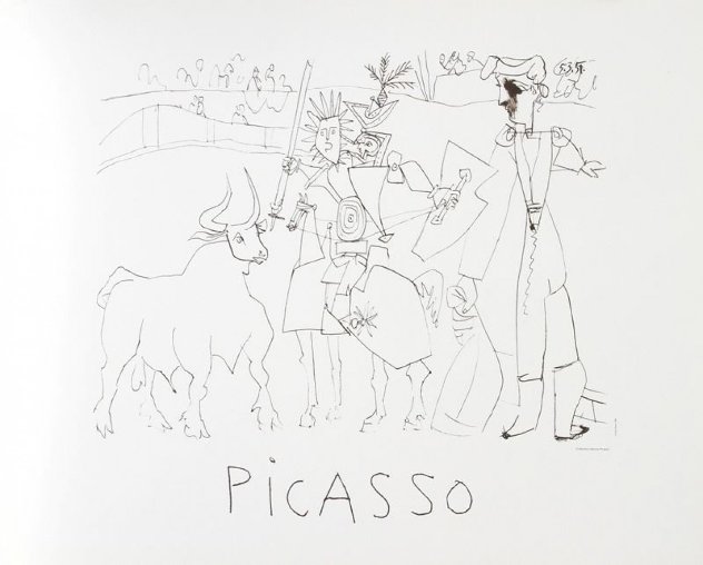 Chevalier Picador Dans L' Arene Limited Edition Print by  Picasso Estate Signed Editions