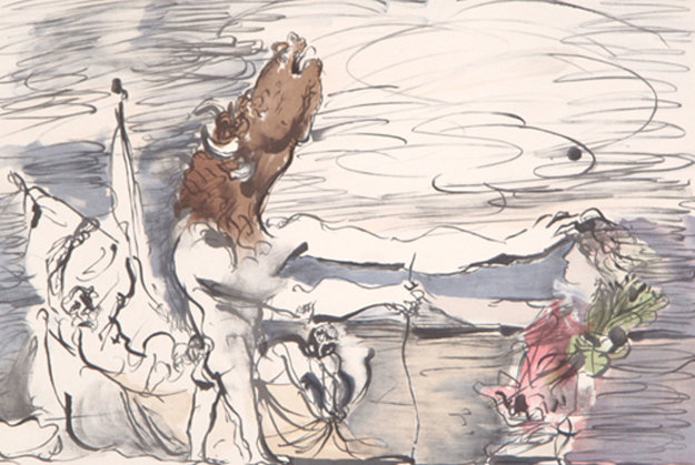 Minotaure Aveugle Conduit Par Une Petite Fille Limited Edition Print by Picasso Estate Signed Editions Minotaure Aveugle Conduit Par Une Petite Fille Limited Edition Print by Picasso Estate Signed Editions