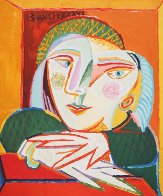 Femme Accoudee a Sa Fenetre Limited Edition Print by Picasso Estate Signed Editions - 0 Femme Accoudee a Sa Fenetre Limited Edition Print by Picasso Estate Signed Editions - 0