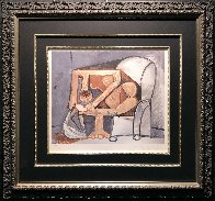 Femme a La Toilette Limited Edition Print by Picasso Estate Signed Editions - 1 Femme a La Toilette Limited Edition Print by Picasso Estate Signed Editions - 1