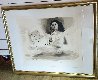 Hommes Couchee Femme Assise Limited Edition Print by  Picasso Estate Signed Editions - 1