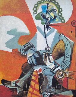 Buckled Shoeman Limited Edition Print - Picasso Estate Signed Editions Buckled Shoeman Limited Edition Print - Picasso Estate Signed Editions