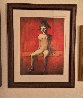 Arlequin Assis Sur Un Canape Rouge (Harlequin Sitting on a Red Couch) Limited Edition Print by  Picasso Estate Signed Editions - 2