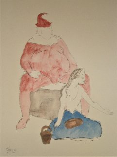 Saltimbaques Limited Edition Print - Picasso Estate Signed Editions Saltimbaques Limited Edition Print - Picasso Estate Signed Editions