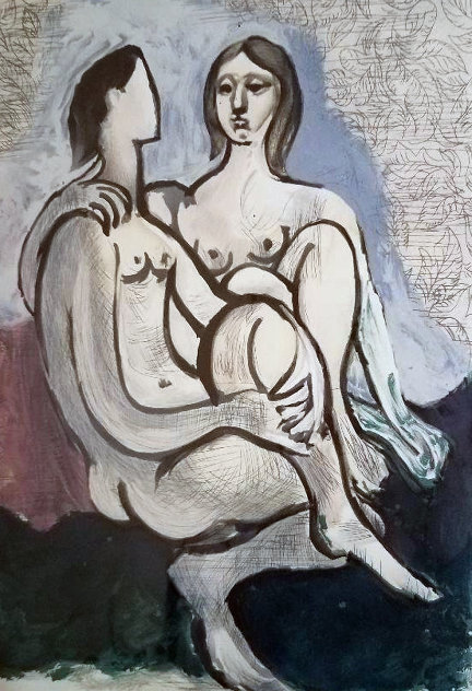 La Couple  1983 Limited Edition Print by  Picasso Estate Signed Editions