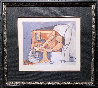 Femme a La Toilette 1981 Limited Edition Print by  Picasso Estate Signed Editions - 1