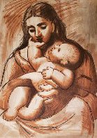 Mere Et Enfant Limited Edition Print by Picasso Estate Signed Editions - 0 Mere Et Enfant Limited Edition Print by Picasso Estate Signed Editions - 0