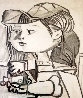 Buste De Petite Fille  Limited Edition Print by  Picasso Estate Signed Editions - 0
