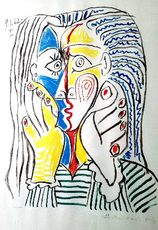 Visage I 1979 Limited Edition Print -  Picasso Estate Signed Editions