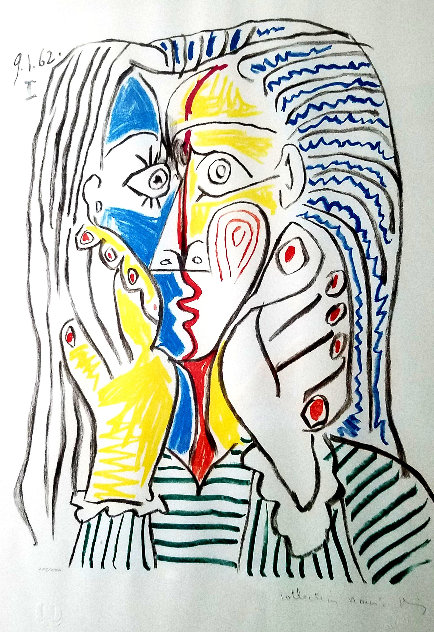 Visage I 1979 Limited Edition Print by  Picasso Estate Signed Editions
