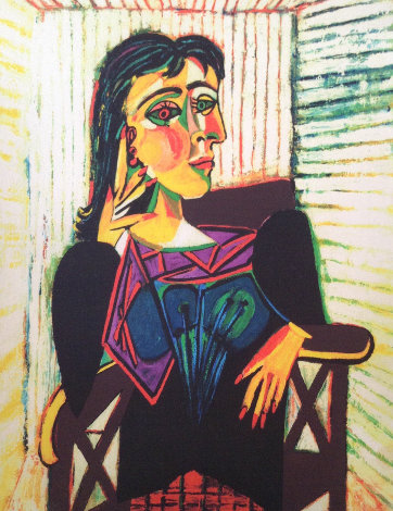 Untitled (Portrait of a Woman) Limited Edition Print -  Picasso Estate Signed Editions