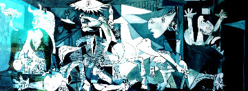Guernica 1982 Limited Edition Print - Picasso Estate Signed Editions Guernica 1982 Limited Edition Print - Picasso Estate Signed Editions