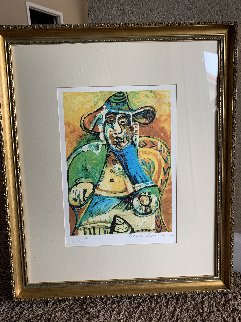 Man in Chair Limited Edition Print -  Picasso Estate Signed Editions