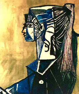Untitled Portrait of a Woman Limited Edition Print - Picasso Estate Signed Editions Untitled Portrait of a Woman Limited Edition Print - Picasso Estate Signed Editions
